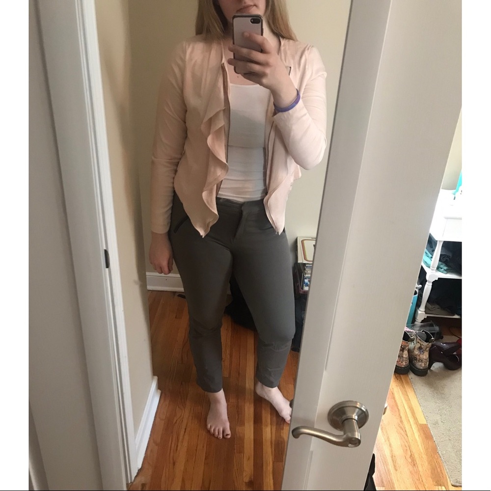 Pink Jennifer Lopez Ruffled Jacket
